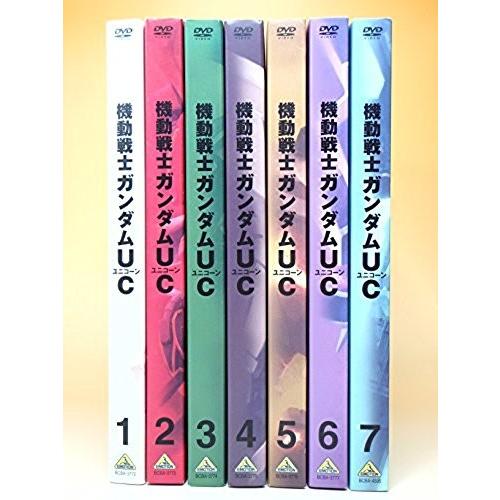 中古 DVD 初回限定版 全7巻セット 機動戦士ガンダムUC 初回特典完備品 ユニコーン ガンダム ...