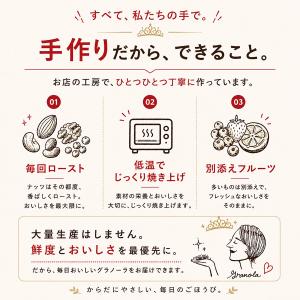 グラノーラ 糖質オフ 選べる400g×2個セレ...の詳細画像2