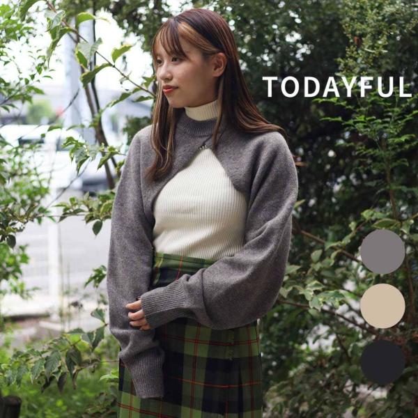 TODAYFUL トゥデイフル ニット レディース Merinowool Knit Sleeve キ...