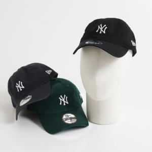 NEW ERA ニューエラ 9TWENTY MLB フラットエンブロイダリー ニューヨーク・ヤンキース ミニロゴ　13054573 13054572 13054571　ユニセックス　キャップ　帽子｜bornfree-e-shop