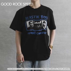 グッドロックスピード GOOD ROCK SPEED BEASTIE BOYS TEE 24bea101w　レディース　半袖　バンドTシャツ　加工　プリント｜bornfree-e-shop