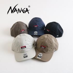 NANGA ナンガ 47 オーロラテックス キャップ 帽子 アウトドア コラボ 6パネル メンズ レディース 2024ss n000-ac ナイロン 防水 BORNFREE ボーンフリー