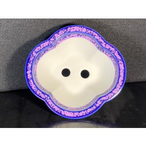 平安泉山 紫結晶木瓜式鉢(大) 5.5号の詳細画像4