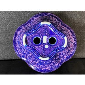 平安泉山 紫結晶木瓜式鉢(大) 5.5号の詳細画像5