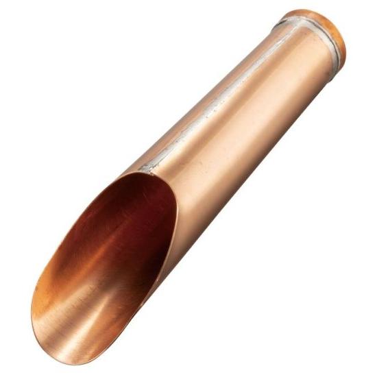 銅製インテリア小品土入れ 小/Copper scoop S