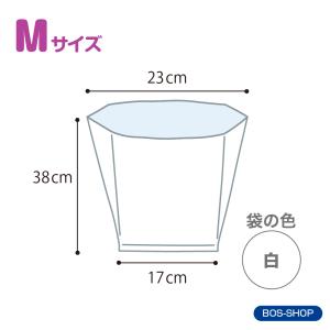 生ゴミが臭わない袋 BOS 生ゴミ用 Mサイズ...の詳細画像4