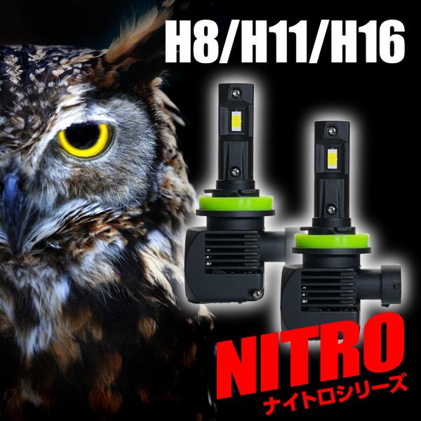 《ALIEN BEAMS》LEDヘッドライト フォグ H8 H11 H16  車検対応 10000L...