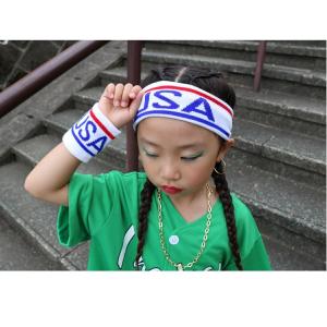 ヘアバンド リストバンド ダンス衣装 小物 キ...の詳細画像3