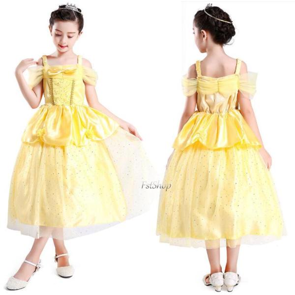 プリンセスドレス  ハロウィン コスプレ衣装ワンピース フォーマルドレス キッズドレス子供ドレス パ...