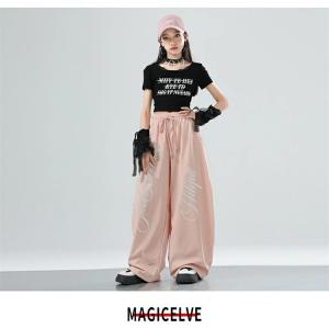 ダンス衣装 キッズ ジャズ 女の子 ズボン ブ...の詳細画像5