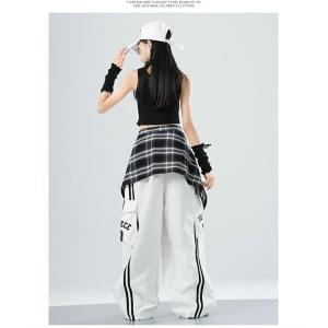 キッズ ジャズ ダンス衣装 女の子 ズボン ブ...の詳細画像3