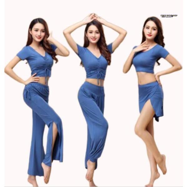 ベリーダンス衣装　社交ダンス　レディース　セットアップ　人気　トップス　スカート　パンツ　ラテンダン...