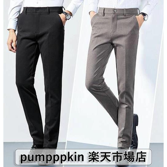 ラシャパンツ ストレッチ パンツ 春秋冬用 スリム チノパン メンズ スラックス ビジネス スーツパ...