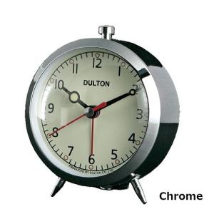 ダルトン 目覚まし時計 アラームクロック 置時計 針時計 ALARM CLOCK 100-053q/cr YY AL2 DULTON｜bosky