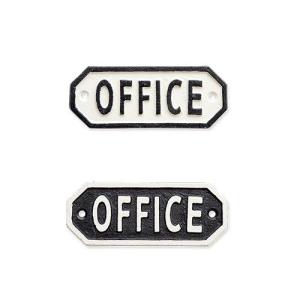サインプレート OFFICE 63579 63580 YY BL3 POSH LIVING オフィス