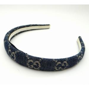 GUCCI（グッチ） クリスタル インターロッキングG ヘアバンド