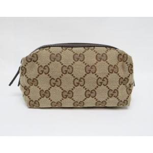 グッチプラス ハンドバッグ ポーチ GGキャンバス クラッチ FP416 GUCCI オールドグッチ PLUS グッチプラス クラッチバッグ