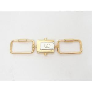 GUCCI（グッチ） オールドグッチ GG シェリー レザー キーホルダー
