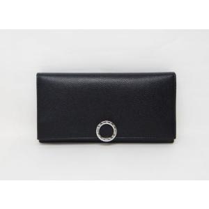 BVLGARI ブルガリ 長財布 Wホック 三つ折り 財布 メンズ