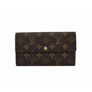 LOUIS VUITTON ルイヴィトン M61725 モノグラム ポシェット ポルトモネ・クレディ 二つ折り長財布＜USED＞｜bossfull