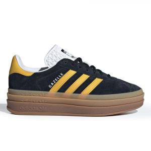 アディダスオリジナルス ガゼルボールド adidas Originals GAZELLE BOLD コアブラック/ボールドゴールド/ メンズ レディース スニーカー 厚底 IE0422｜bostonclub