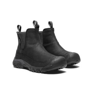 キーン アンカレッジ ブーツ スリー KEEN ANCHORAGE BOOT III WP M-Black/Raven メンズ ブーツ 防水 ウィンターブーツ 1017789｜bostonclub