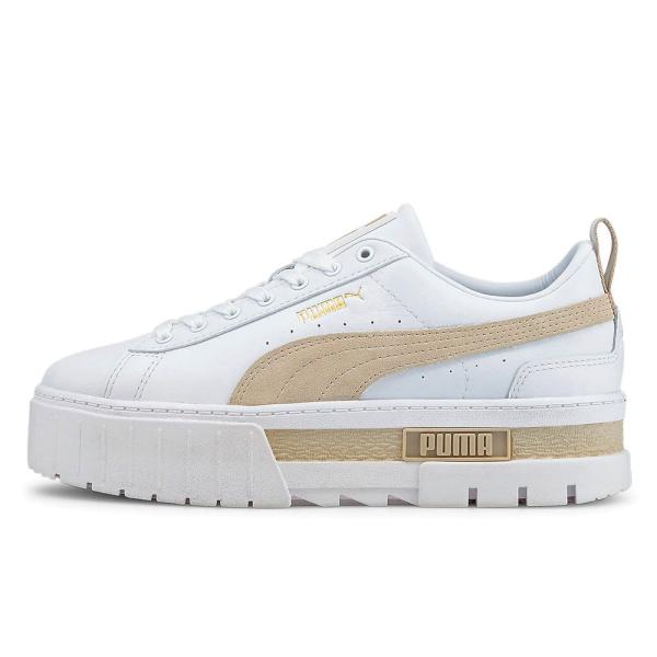 プーマ メイズ レザー ウィメンズ PUMA MAYZE LTH WNS PUMA WHITE-PE...