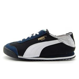 プーマ ローマ バーサタイル ミュール PUMA ROMA VERSATILE MULE PUMA BLACK-PUMA WHITE-PUMA T メンズ レディース スニーカー 398332-03｜bostonclub