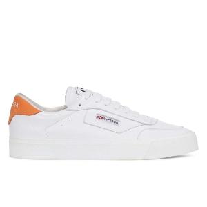 スペルガ 3843 コート SUPERGA 3843 COURT WHITE-ORANGE メンズ レディース スニーカー 4S5135EW-AKM｜bostonclub