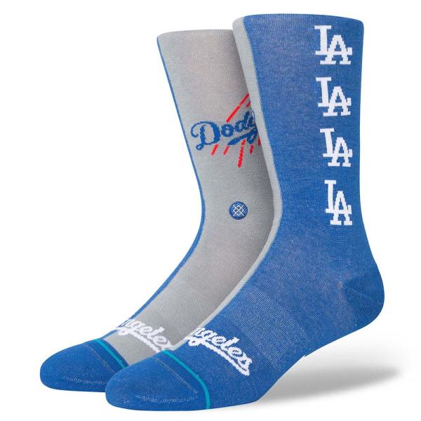 スタンス ソックス STANCE SOCKS 靴下 DODGERS SPLIT CREW ROYAL...