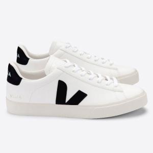 ヴェジャ カンポ  VEJA CAMPO WHITE BLACK レディース スニーカー サスティナブル ヴィーガン VJCP051537｜bostonclub