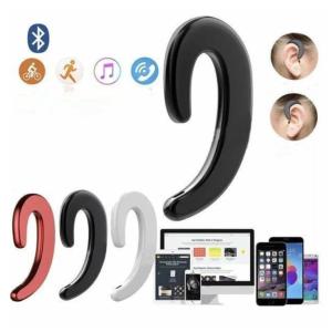 Kebidu 骨伝導イヤホン ワイヤレス Bluetooth 4.2 ヘッドフォン スポーツ ヘッドセット xiaomi iphone Android イヤーフック スピーカ
