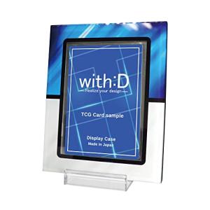 With:D カードディスプレイ ネオジムスライドtype ミニ [黒アクリル