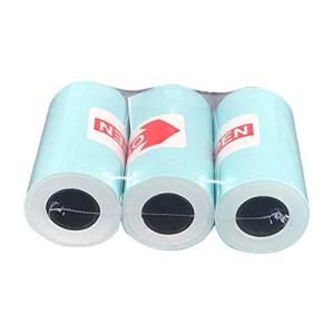 Olamasa 3ロール/ SET耐久性のある印刷Paperangステッカー用ペーパーフォトペーパーミニポケットフォトプリンター用請求書受領用紙