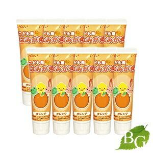 ジーシー こども用はみがき オレンジ 40g×10本セット