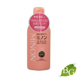 MINON 【×6個】ミノン 全身シャンプー しっとりタイプ 120mL ミニ