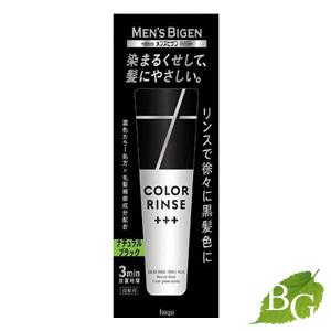 メンズビゲン カラーリンス トリプルプラス ナチュラルブラック 120g 【 爆買 】