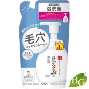 【２０個セット】 常盤薬品 サナ なめらか本舗 薬用泡洗顔 つめかえ用 180ml×２０個セット サナ なめらか本舗 泡洗顔 NC つめかえ用 ( 180ml )/ 豆乳イソフラボン