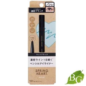 コージー本舗 スプリングハート ロングラスティングアイライナー マットブラック 1本 【 爆買 】