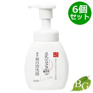 サナ なめらか本舗 薬用純白泡洗顔 200mL×6個セット