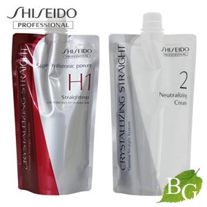 資生堂 クリスタライジングストレート α H 1剤 400g &