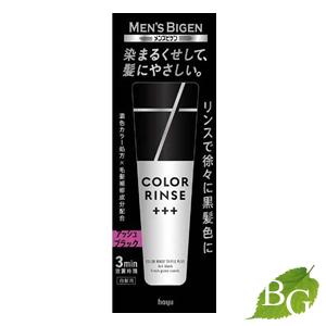 メンズビゲン カラーリンス トリプルプラス アッシュブラック 120g 【 爆買 】