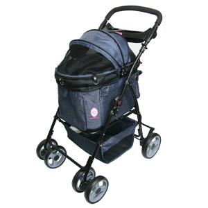 多機能ペットカート ディア・スイートハートカート デニム 犬 猫 ペット用 バックのみでも使用可能