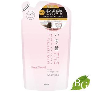 クラシエ いち髪 プレミアム エクストラダメージケアシャンプー シルキースムース 340mL 詰替え用 【 爆買 】