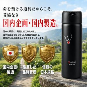 熊撃退 スプレー カプサイシン 1% 熊よけス...の詳細画像5