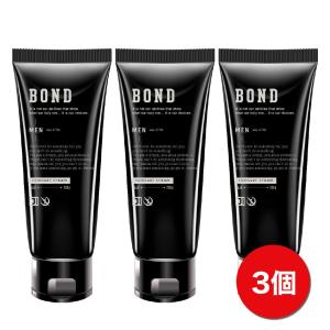 [3個セット] 脱毛クリーム 除毛クリーム メンズ BOND 医薬部外品 200g｜botanico-jp