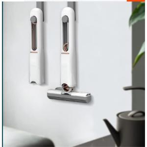 多機能ミニモップ 乾湿両用 雑巾 手洗い不要 掃除 水拭き 水切りワイパー 吸水 結露 から拭き お風呂掃除 折り畳み 窓拭 車 ヘッド付き 母の日