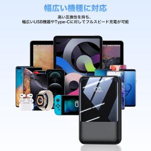 モバイルバッテリー Type C入出力ポート ...の詳細画像5
