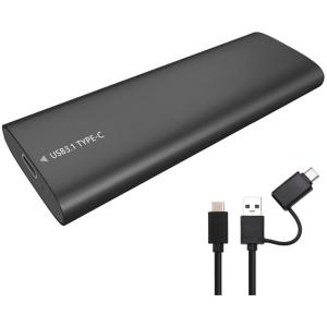 M.2 SSD ケース 工具が不要 USB-C NVME ケース（PCI-E M Key）対応 US...