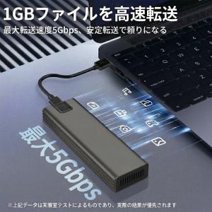 NGFF SSD/ M.2 SATA外付けケー...の詳細画像1